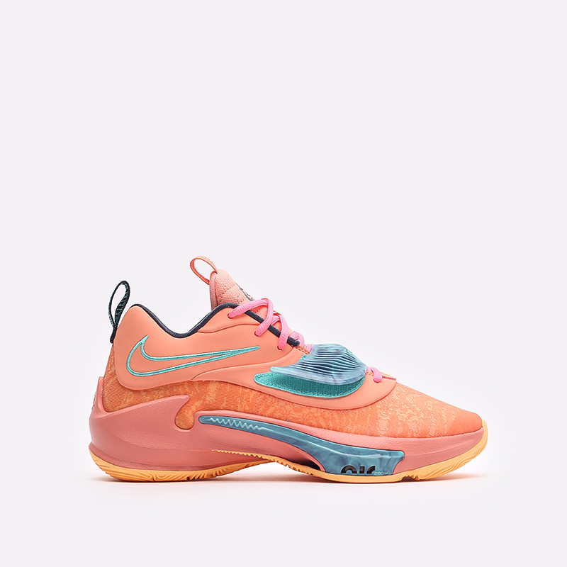 мужские оранжевые баскетбольные кроссовки Nike Zoom Freak 3 DA0694-600 - цена, описание, фото 1