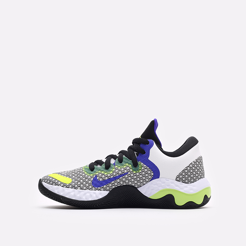 мужские белые баскетбольные кроссовки Nike Renew Elevate II CW3406-101 - цена, описание, фото 2