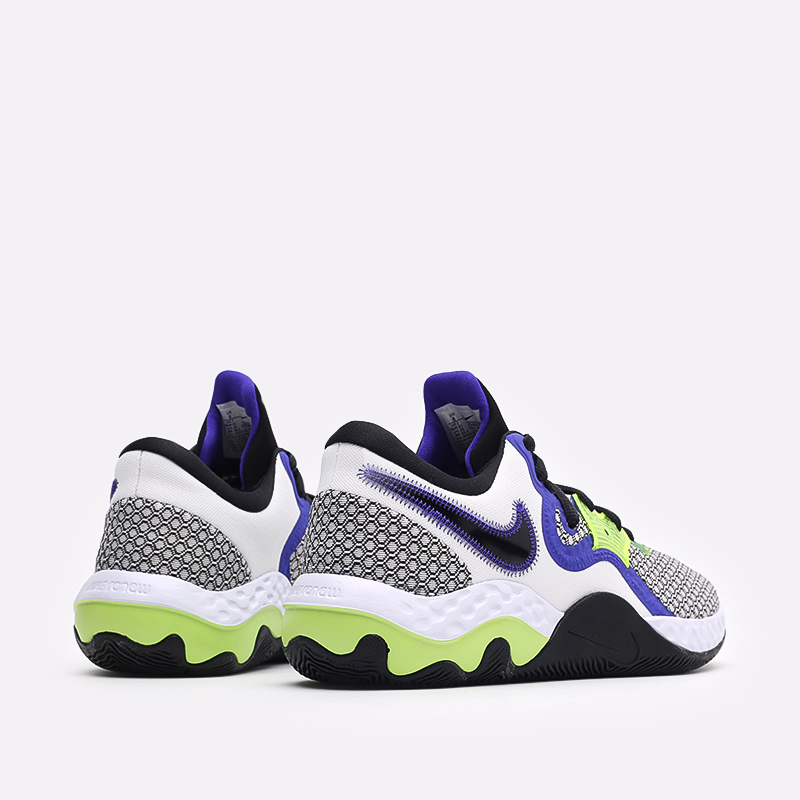 мужские белые баскетбольные кроссовки Nike Renew Elevate II CW3406-101 - цена, описание, фото 3