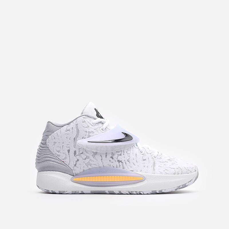 мужские белые баскетбольные кроссовки Nike KD14 CW3935-100 - цена, описание, фото 1