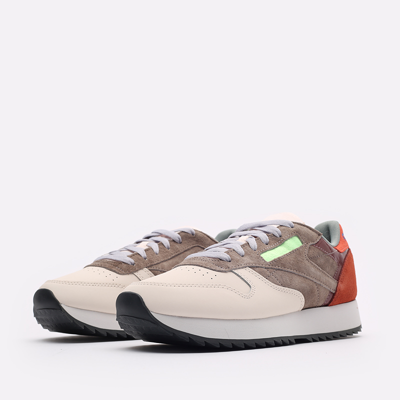 Женские кроссовки Reebok CL LTHR Ripple (FX2991)  - цена, описание, фото 4