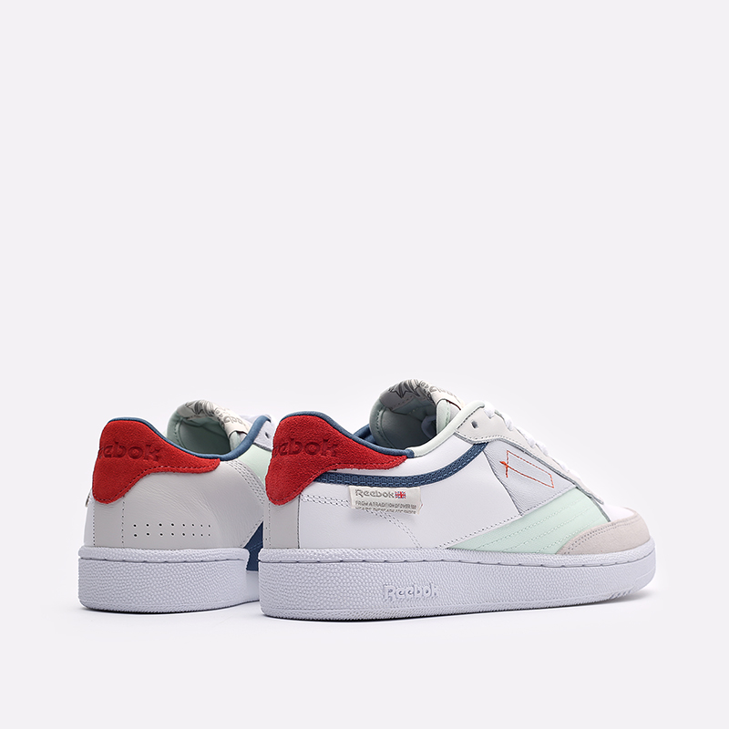 мужские белые кроссовки Reebok Club C 85 FY7500 - цена, описание, фото 3