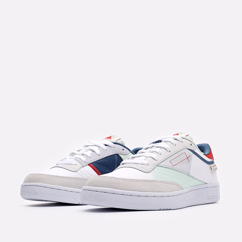 мужские белые кроссовки Reebok Club C 85 FY7500 - цена, описание, фото 4