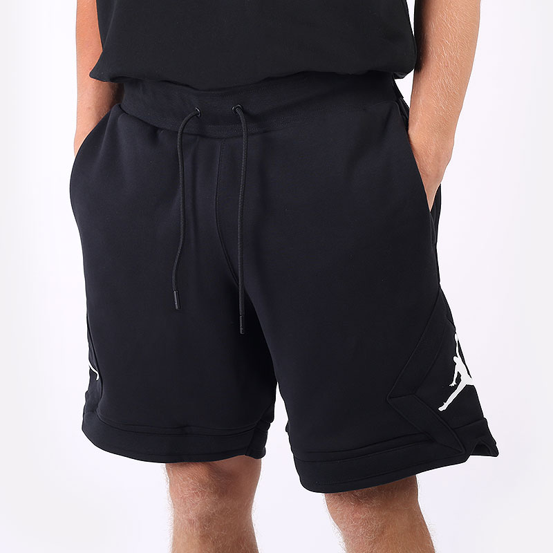 мужские черные шорты  Jordan Essential Fleece Diamond Shorts DA9824-010 - цена, описание, фото 1