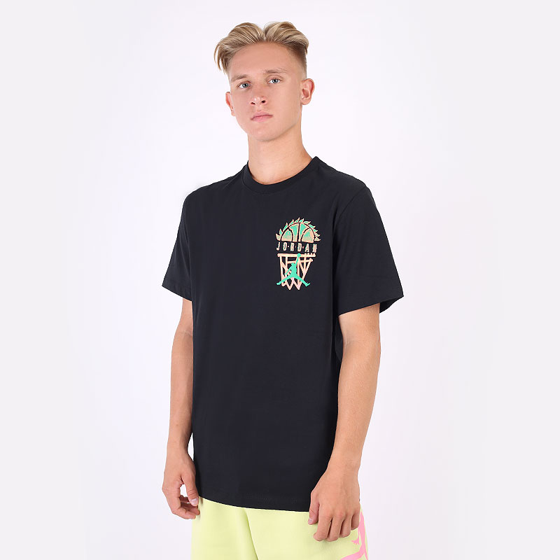 мужская черная футболка Jordan  Sport DNA Tee CZ8059-010 - цена, описание, фото 1