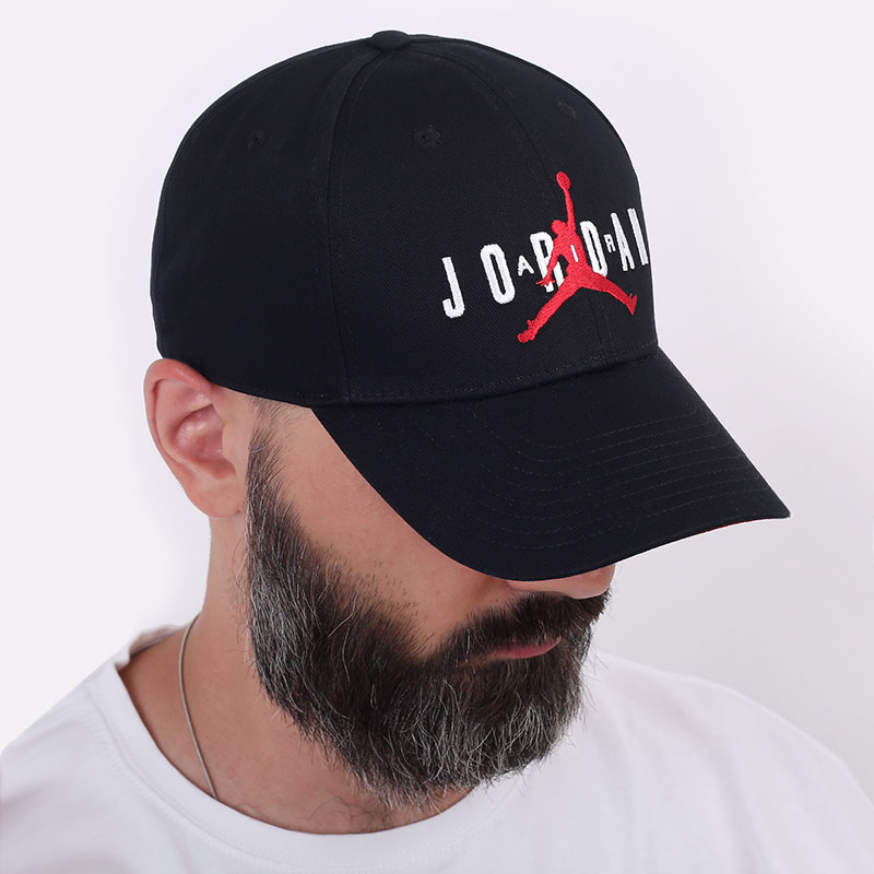  черная кепка Jordan Legacy91 Jumpman Air CK1248-010 - цена, описание, фото 1