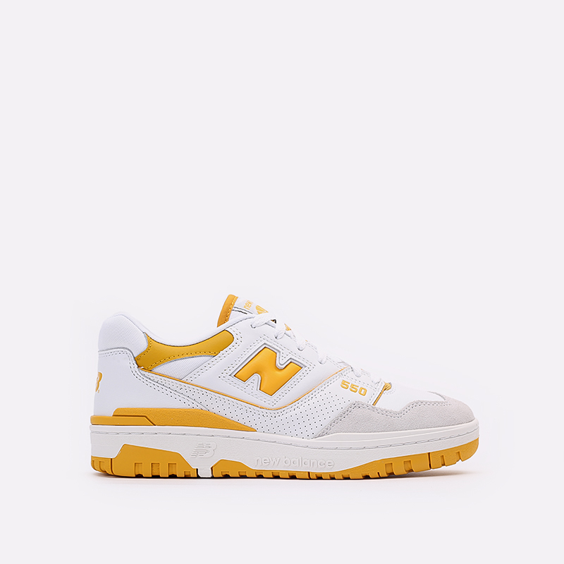 мужские белые кроссовки New Balance 550 C-BB550LA1/D - цена, описание, фото 1