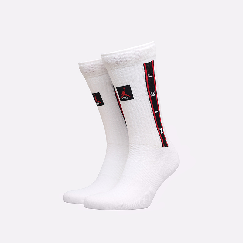 мужские белые носки Jordan Legacy Crew CU7905-100 - цена, описание, фото 1