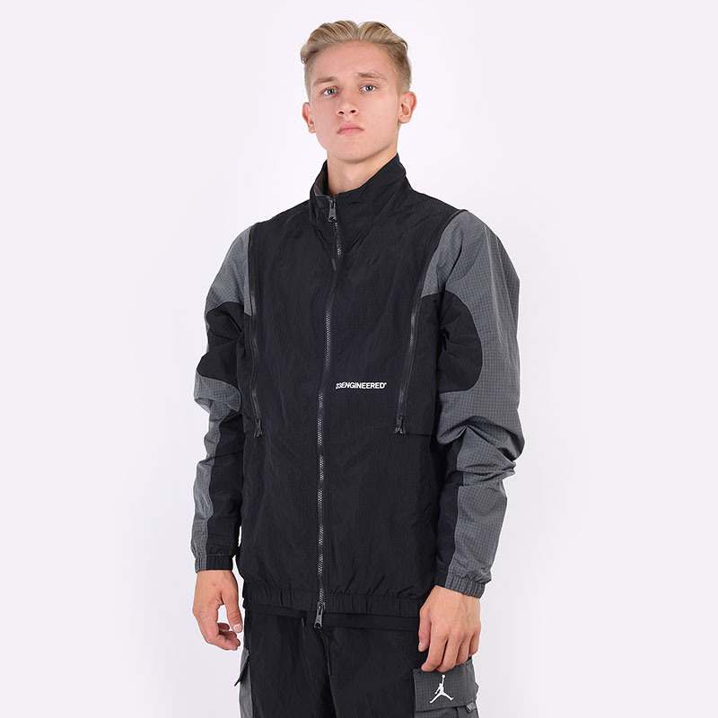 мужская черная куртка Jordan 23 Engineered Woven Jacket DH3288-010 - цена, описание, фото 1