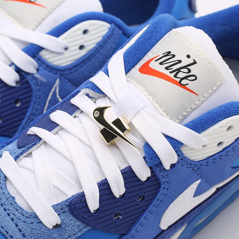 мужские синие кроссовки Nike Air Max 90 SE DB0636-400 - цена, описание, фото 7