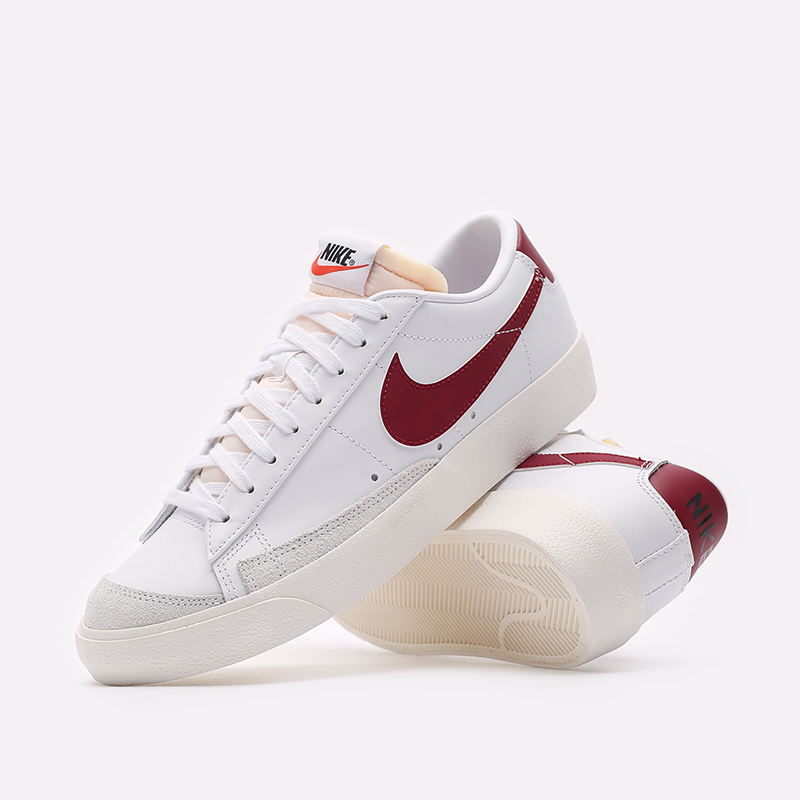 мужские белые кроссовки Nike Blazer Low '77 VNTG DA6364-102 - цена, описание, фото 2