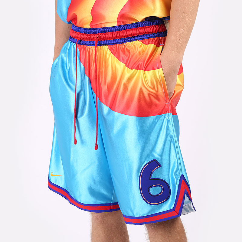 мужские голубые шорты  Nike LeBron x Space Jam: A New Legacy “`Tune Squad` Short DJ3869-434 - цена, описание, фото 1