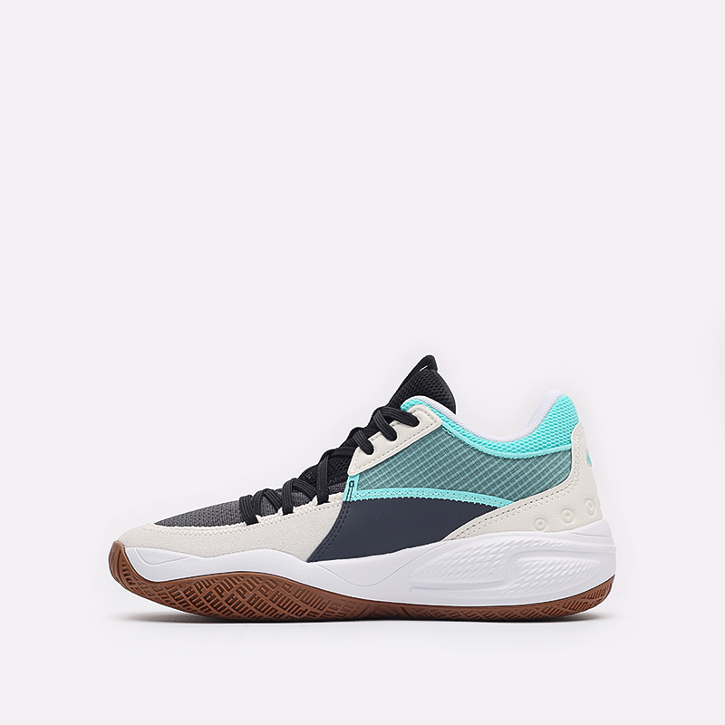 мужские разноцветные баскетбольные кроссовки PUMA Court Rider Summer Days 19566201 - цена, описание, фото 2