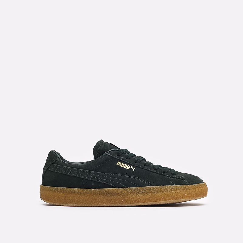 мужские зеленые кроссовки PUMA Suede Crepe 38070704 - цена, описание, фото 1