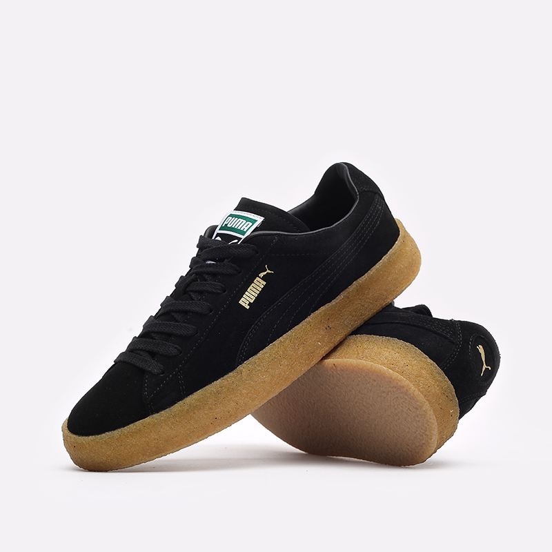 мужские черные кроссовки PUMA Suede Crepe 38070702 - цена, описание, фото 2