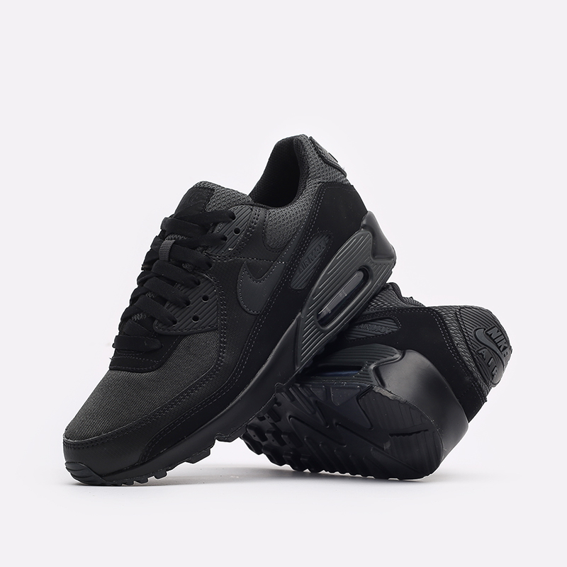 мужские черные кроссовки Nike Air Max 90 DH9767-001 - цена, описание, фото 2