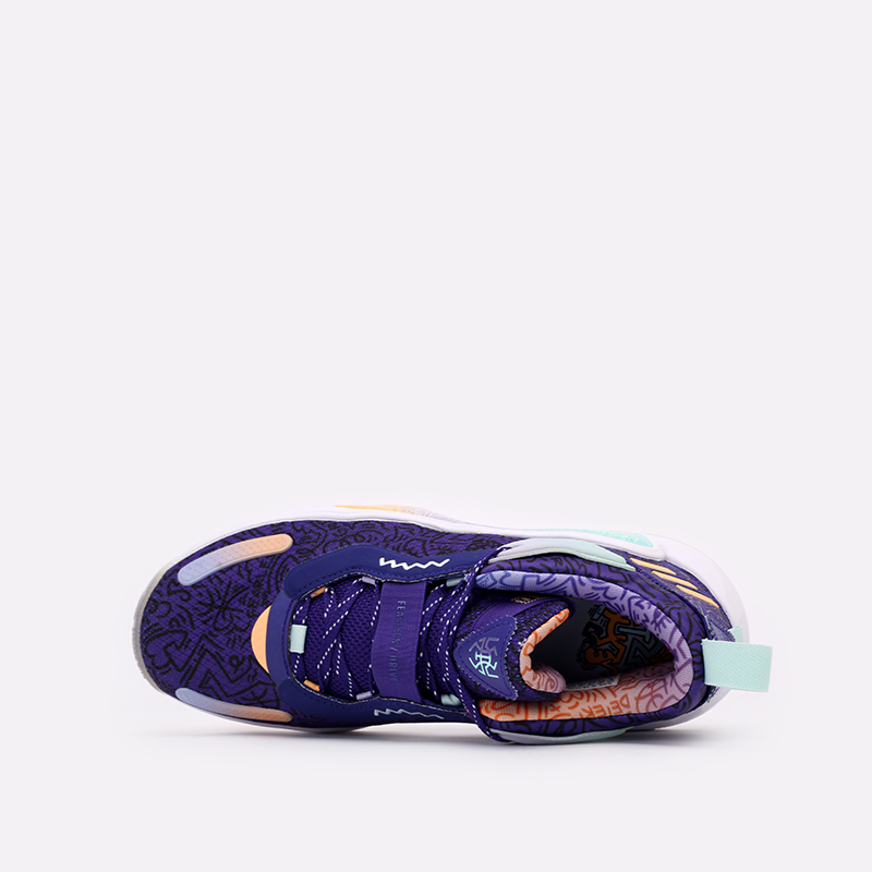  фиолетовые баскетбольные кроссовки adidas D.O.N. Issue 3 H68046 - цена, описание, фото 6