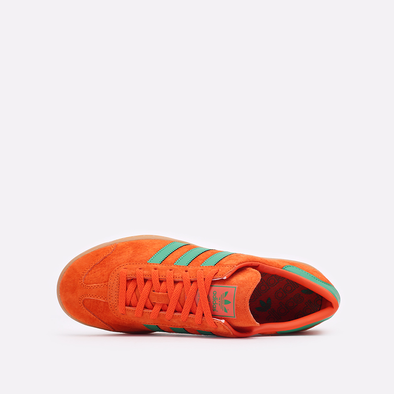 мужские оранжевые кроссовки adidas Hamburg H00447 - цена, описание, фото 6