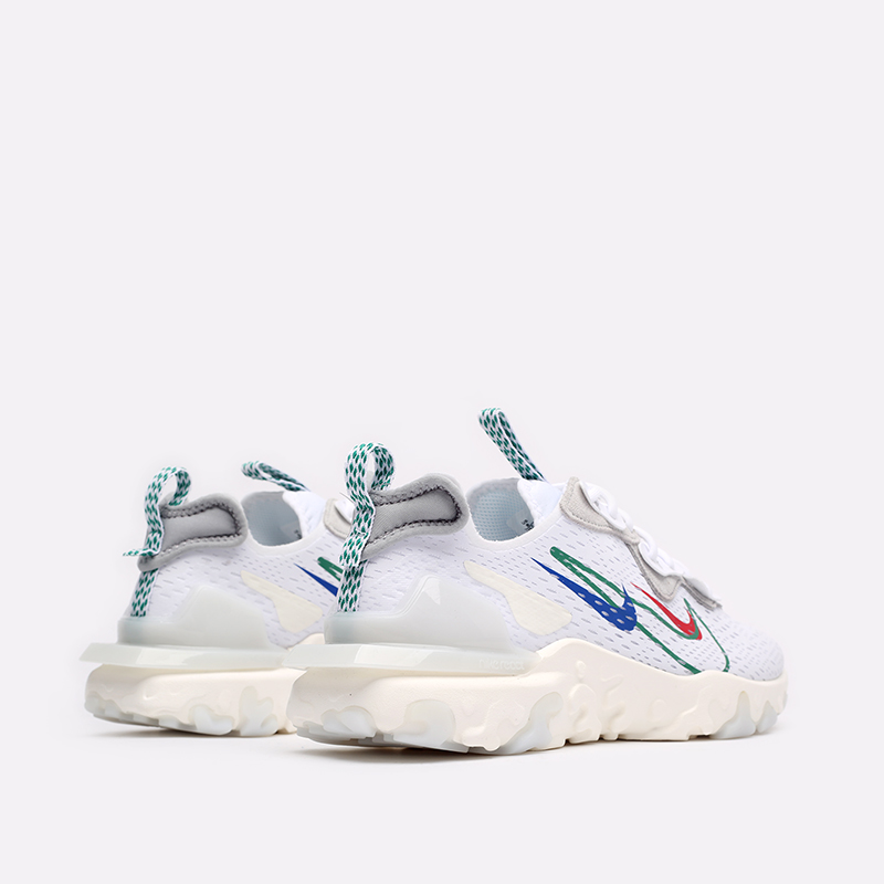 мужские белые кроссовки Nike React Vision DM9095-100 - цена, описание, фото 3