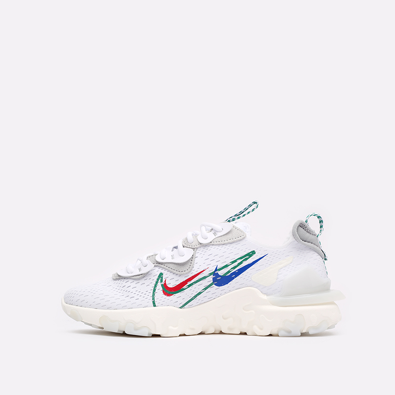 мужские белые кроссовки Nike React Vision DM9095-100 - цена, описание, фото 2