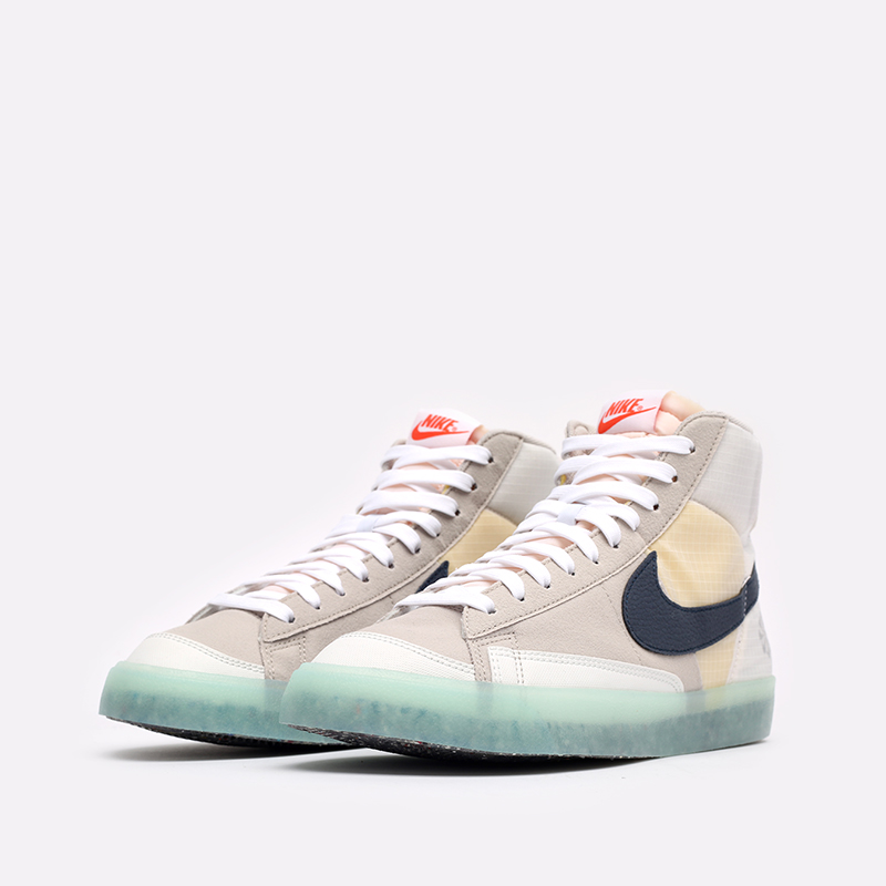 мужские бежевые кроссовки Nike Blazer Mid '77 DH4505-200 - цена, описание, фото 4