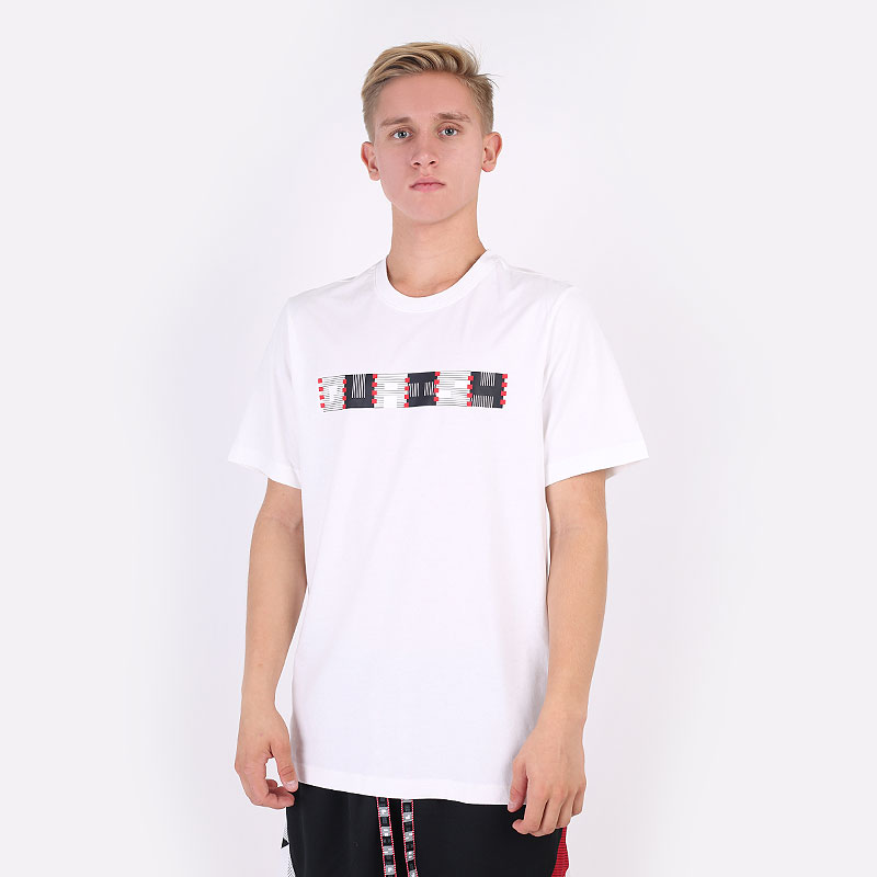 мужская белая футболка Jordan Quai 54 Tee DM0758-100 - цена, описание, фото 1