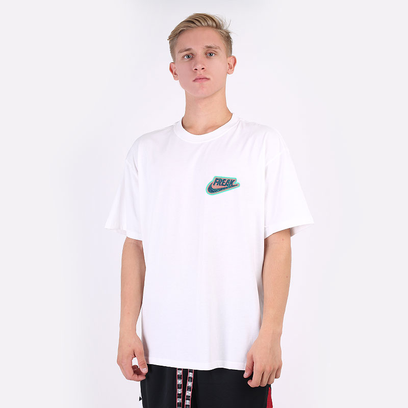 Мужская футболка Jordan Giannis `Freak` Premium Basketball T-Shirt (DJ1562-100)  - цена, описание, фото 1
