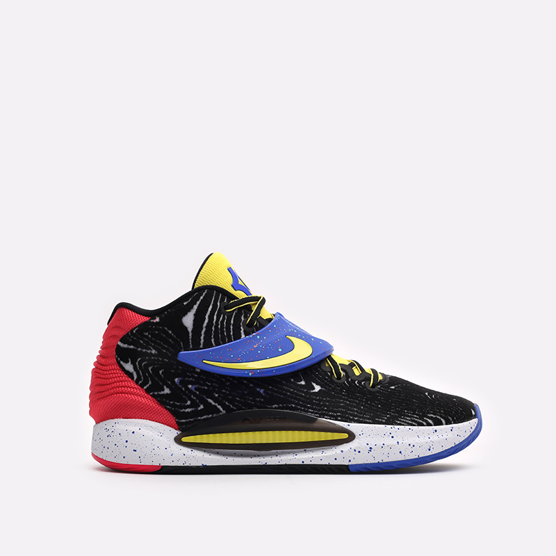 мужские разноцветные баскетбольные кроссовки Nike KD14 CW3935-004 - цена, описание, фото 1