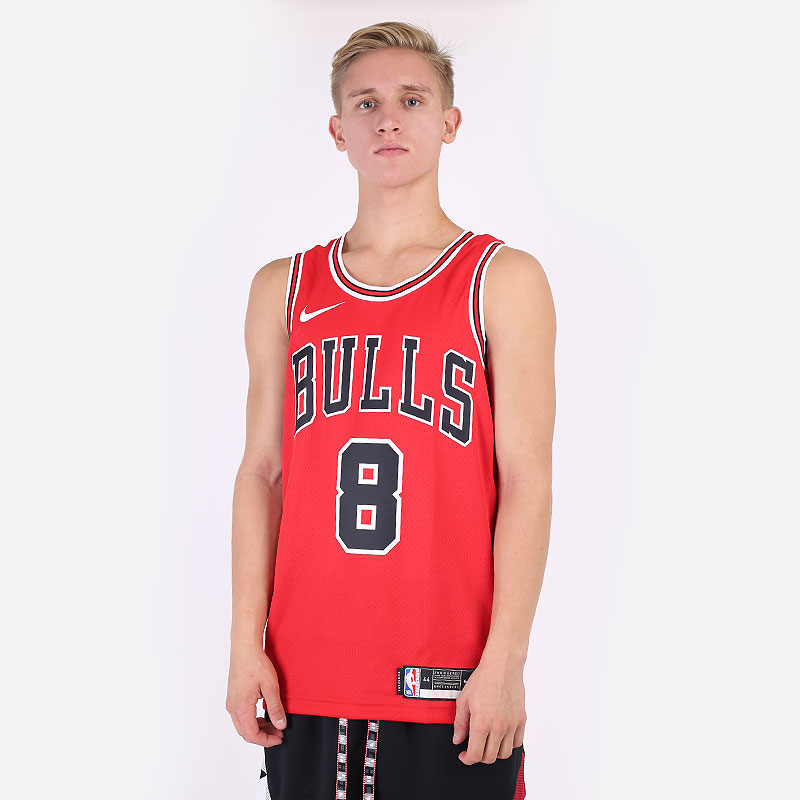 мужская красная майка Nike Zach LaVine Bulls Icon Edition 2020 CW3660-660 - цена, описание, фото 1