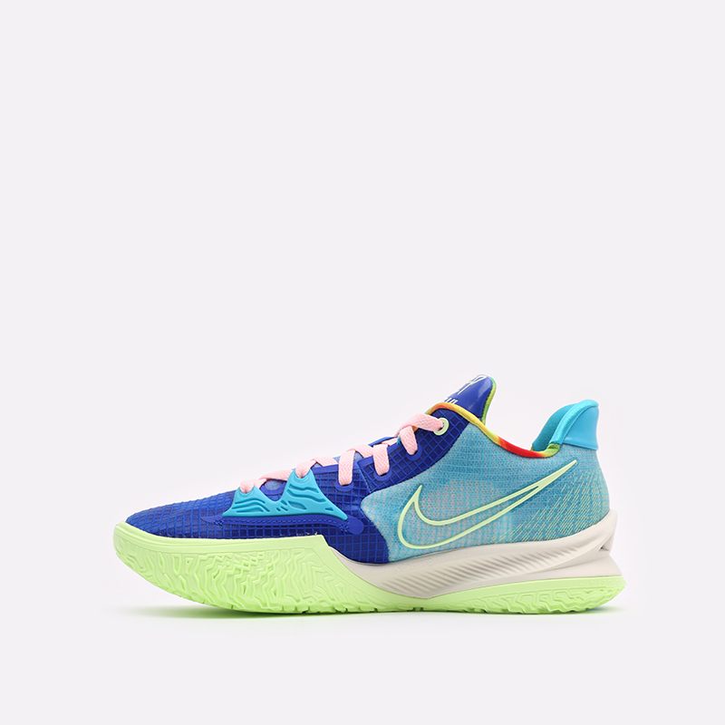 мужские разноцветные баскетбольные кроссовки Nike Kyrie Low 4 CW3985-401 - цена, описание, фото 2