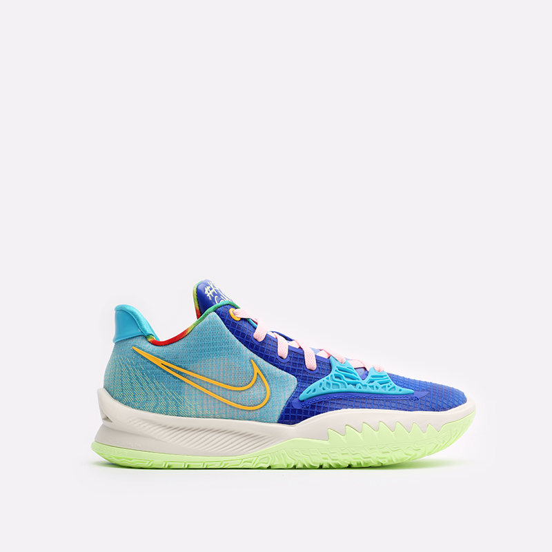 мужские разноцветные баскетбольные кроссовки Nike Kyrie Low 4 CW3985-401 - цена, описание, фото 1