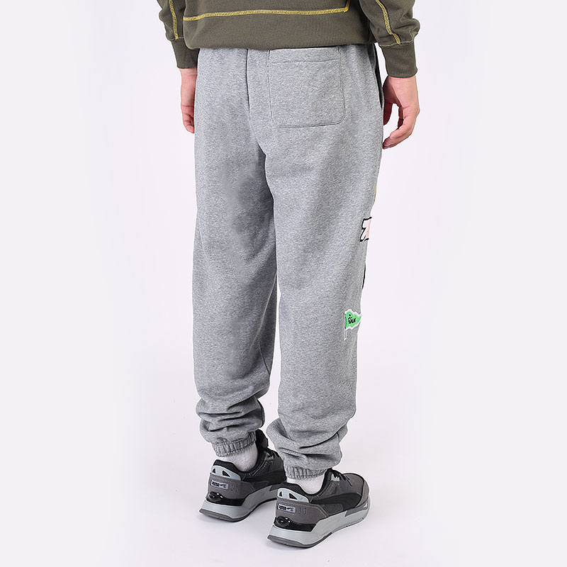 мужские серые брюки PUMA Combine Pant 53210303 - цена, описание, фото 5