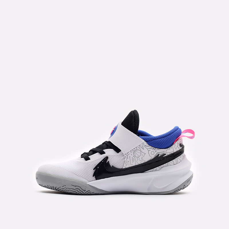 Детские баскетбольные кроссовки Nike Team Hustle D 10 SE (PS) (DH8055-100)  - цена, описание, фото 2