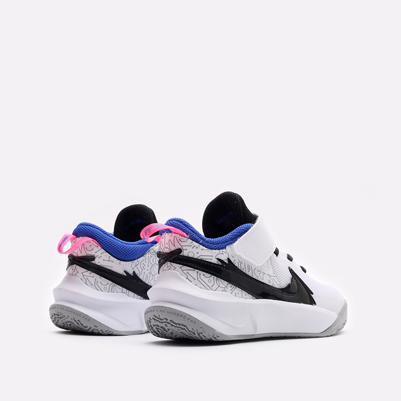 Детские баскетбольные кроссовки Nike Team Hustle D 10 SE (PS) (DH8055-100)  - цена, описание, фото 3