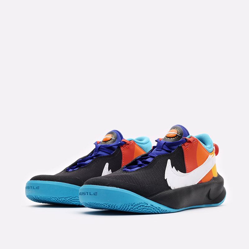 Женские баскетбольные кроссовки Nike Team Hustle D 10 SE (GS) (DO6140-001)  - цена, описание, фото 4