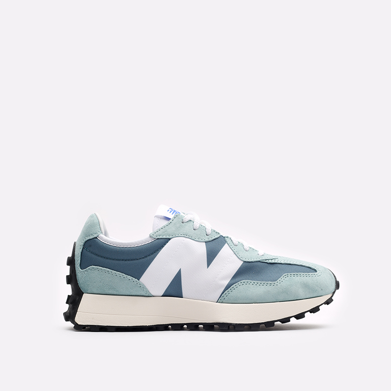 женские зеленые кроссовки New Balance 327 C-WS327LE1/B - цена, описание, фото 1