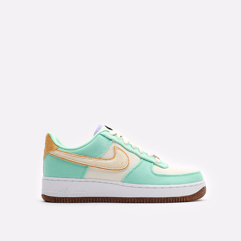 женские зеленые кроссовки Nike WMNS Air Force 1 '07 LX CZ0268-300 - цена, описание, фото 1