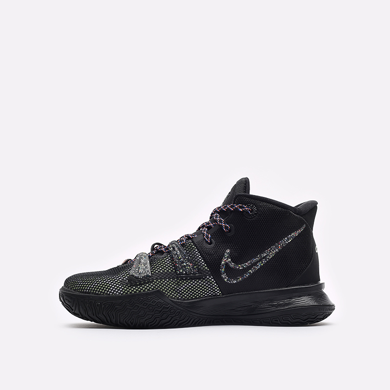 женские черные баскетбольные кроссовки Nike Kyrie 7 (GS) CT4080-007 - цена, описание, фото 2