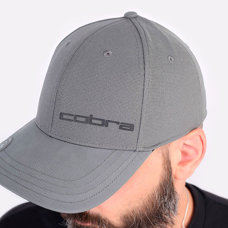 мужская серая кепка PUMA Ball Marker Fitted Cap 90926201 - цена, описание, фото 3