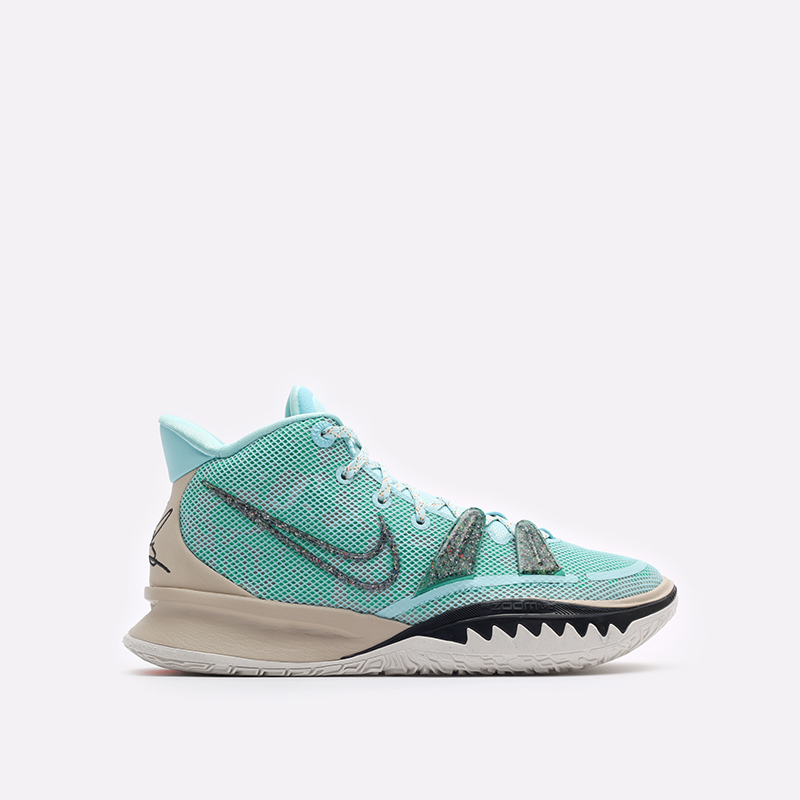  голубые баскетбольные кроссовки Nike Kyrie 7 CQ9326-402 - цена, описание, фото 1