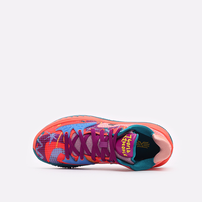 мужские оранжевые баскетбольные кроссовки Nike Kyrie Low 4 CW3985-600 - цена, описание, фото 6