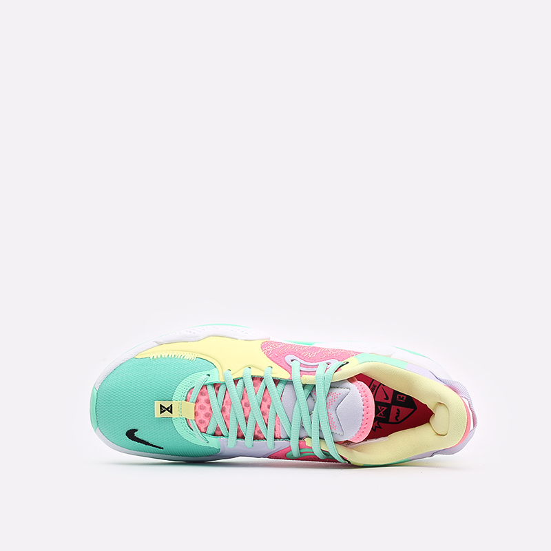  разноцветные баскетбольные кроссовки Nike PG 5 CW3143-301 - цена, описание, фото 6