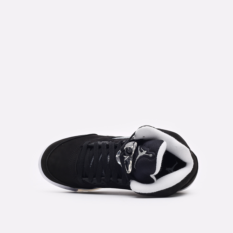 женские черные кроссовки Jordan 5 Retro (GS) 440888-011 - цена, описание, фото 6