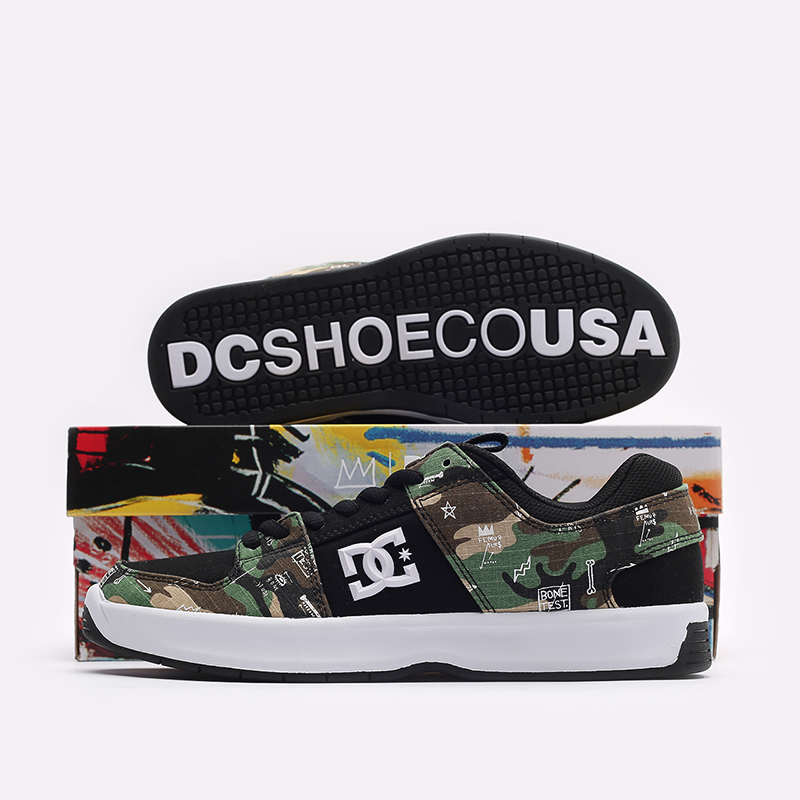 мужские черные кроссовки DC SHOES BASQ Lynx Zero ADYS100674-0cp-0cp - цена, описание, фото 2