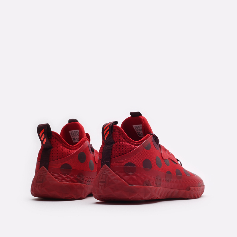  красные баскетбольные кроссовки adidas Harden Vol.5 Futurenatural H68595 - цена, описание, фото 3