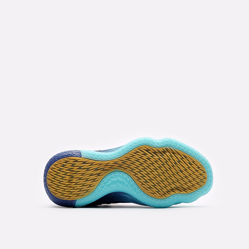  синие баскетбольные кроссовки adidas Dame 7 EXTPLY H68606 - цена, описание, фото 5