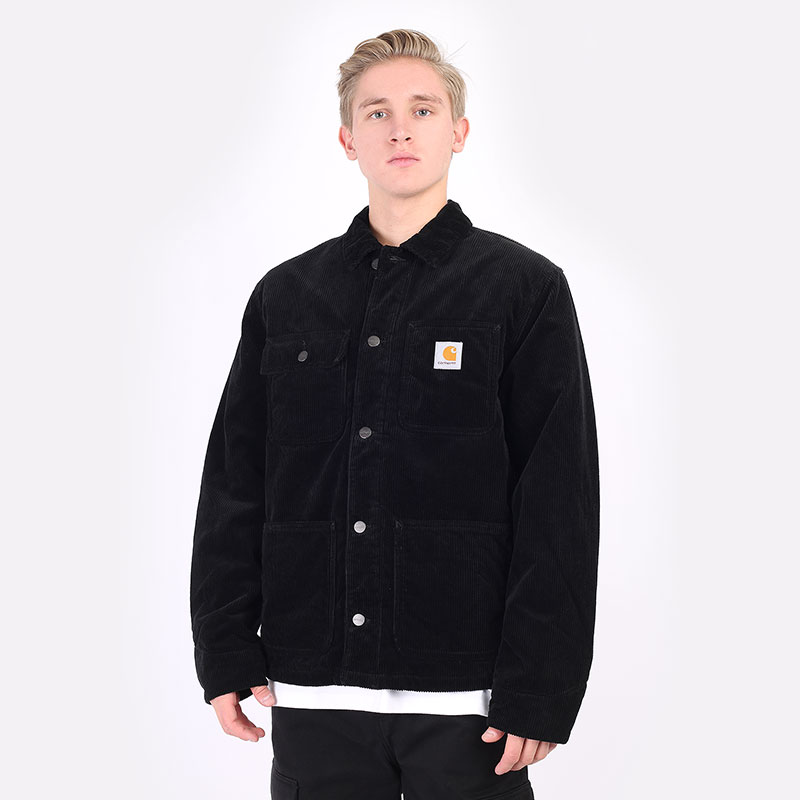 мужская черная куртка Carhartt WIP Michigan Coat I028628-black - цена, описание, фото 1