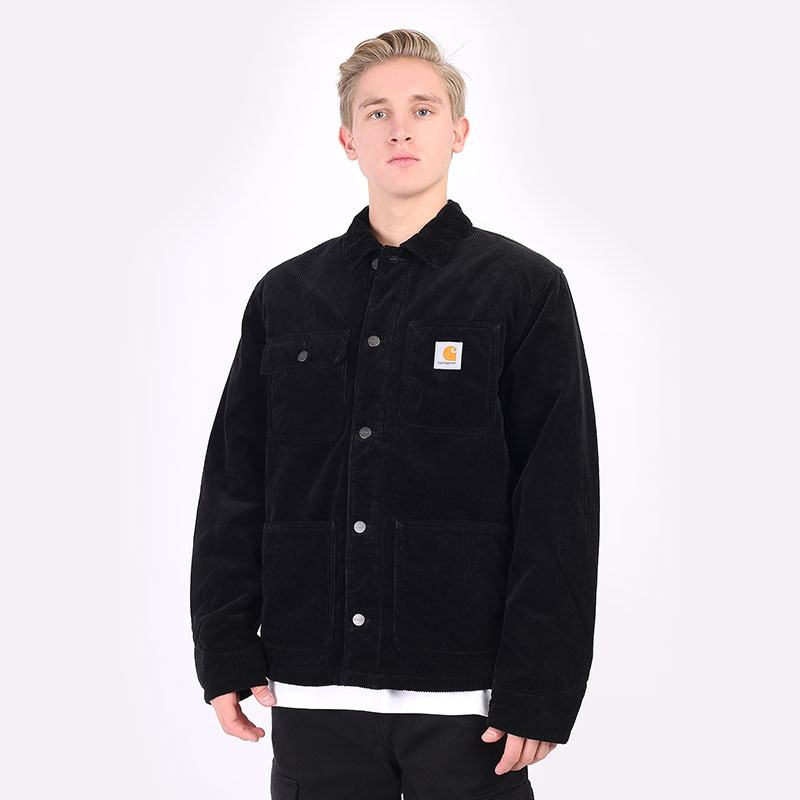 Мужская куртка Carhartt WIP Michigan Coat (I028628-black)  - цена, описание, фото 1