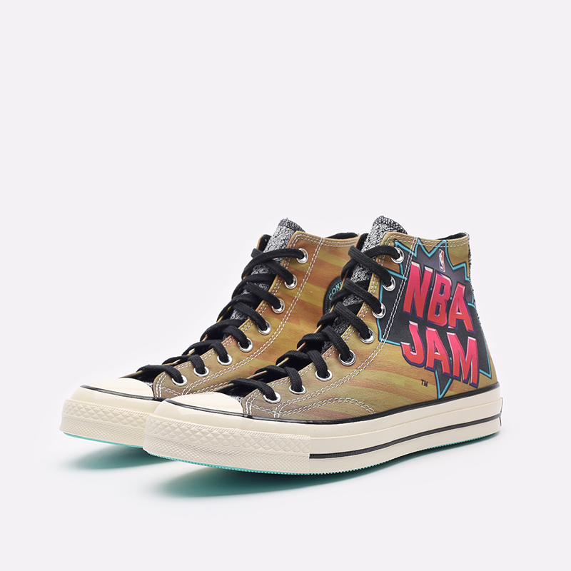 мужские коричневые кеды Converse Chuck 70 Hi 171692 - цена, описание, фото 4