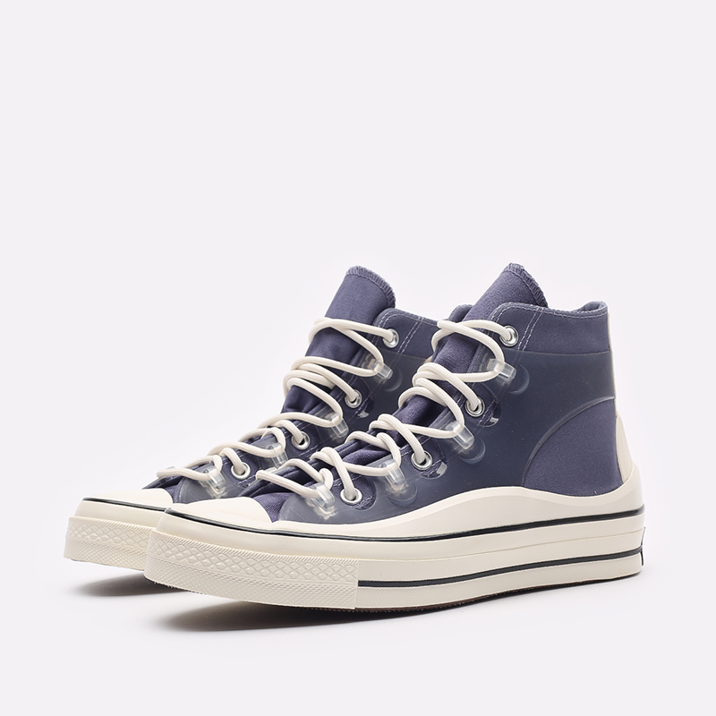 мужские синие кеды Converse Chuck 70 Utility Hi 171654 - цена, описание, фото 4